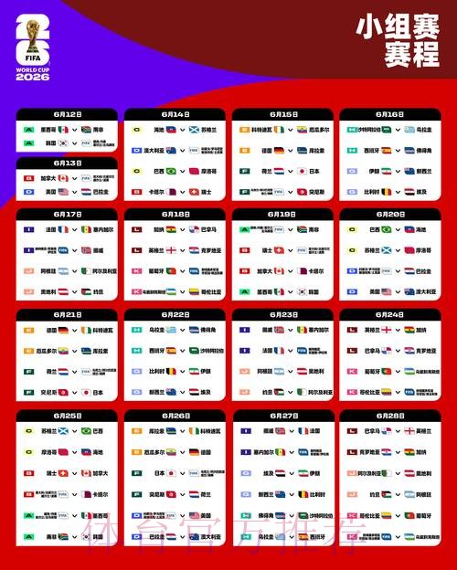 2026年世界杯赛程精准预测法